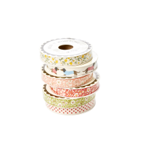 Colourful Cotton Gift Wrapping Ribbon By Rice DK